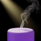 Lumen Mist Diffuser — Mist Detail