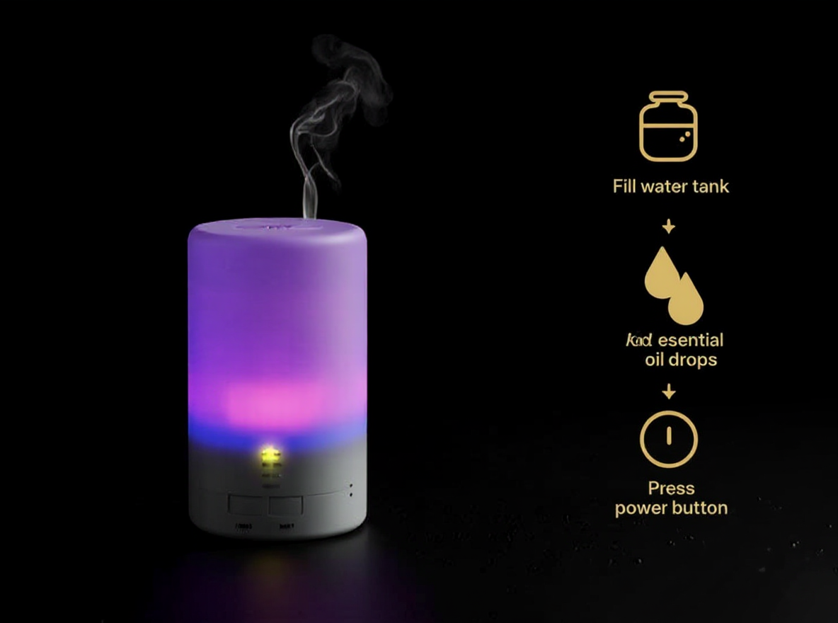Lumen Mist Diffuser — How To Use