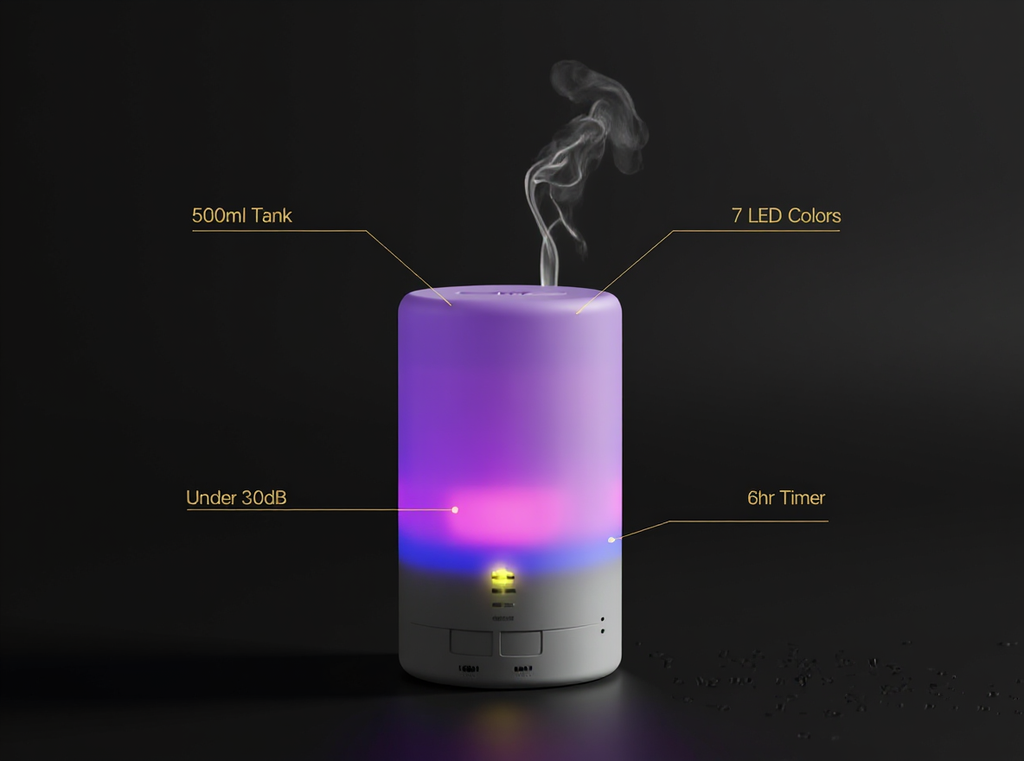 Lumen Mist Diffuser — Features