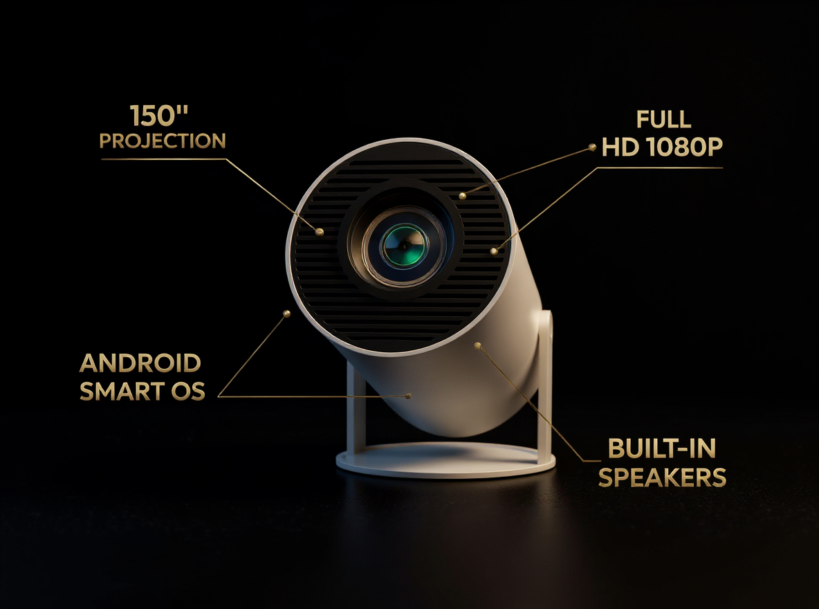 Cinema Cube Projector — Features
