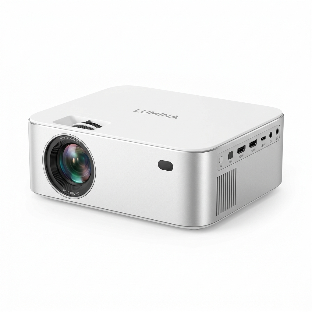 4K 5G Bluetooth Projector — Hero Product Shot
