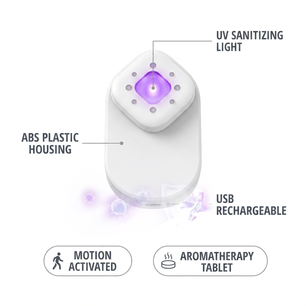 LumaClean UV Toilet Sanitizer — key features
