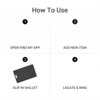 SlimTrack iOS Tracker Card — how to use step by step