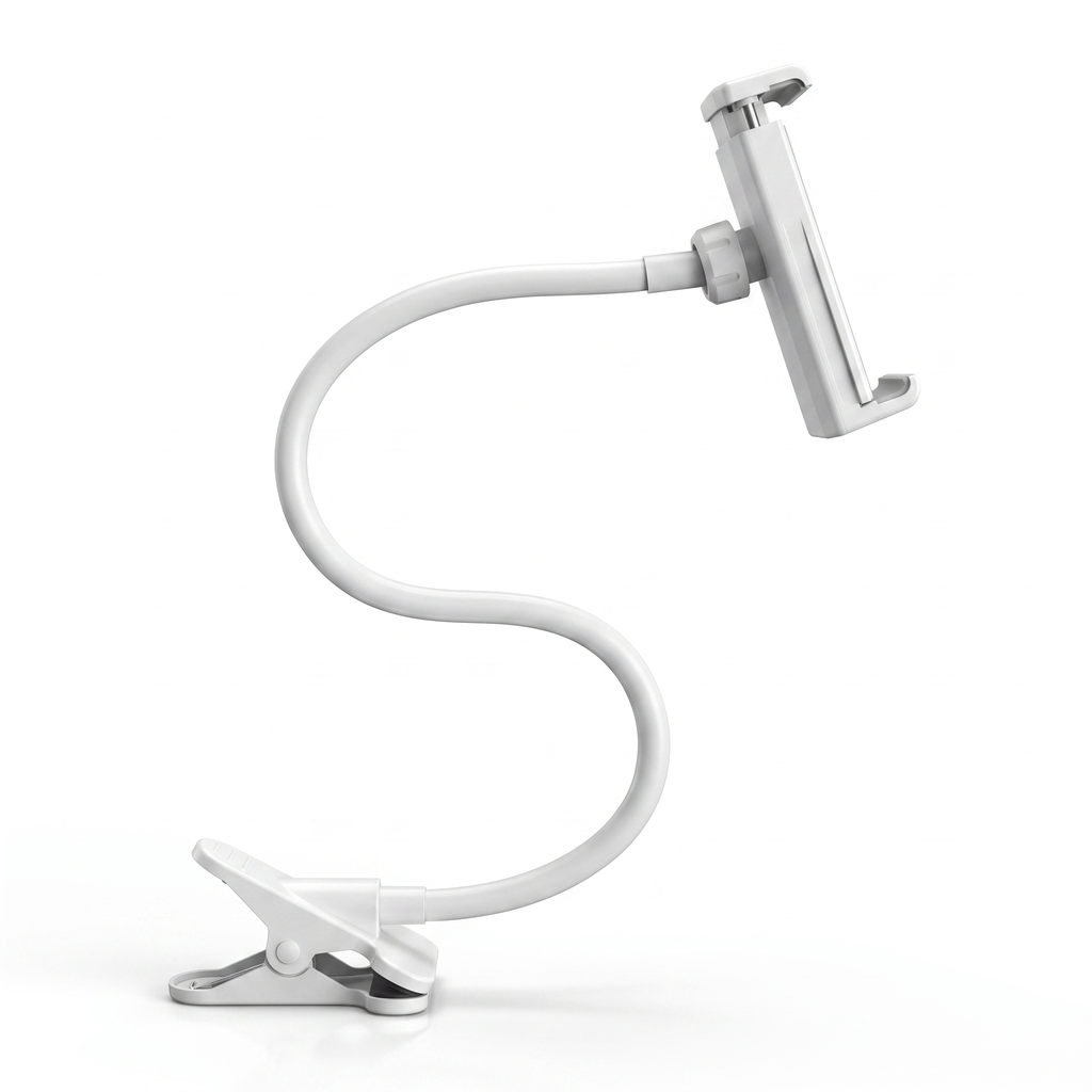 FlexArm Gooseneck Phone Holder — side profile view