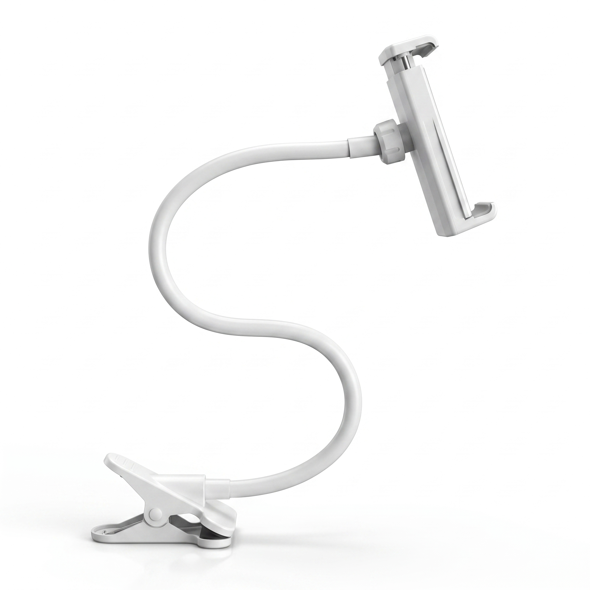 FlexArm Gooseneck Phone Holder — side profile view