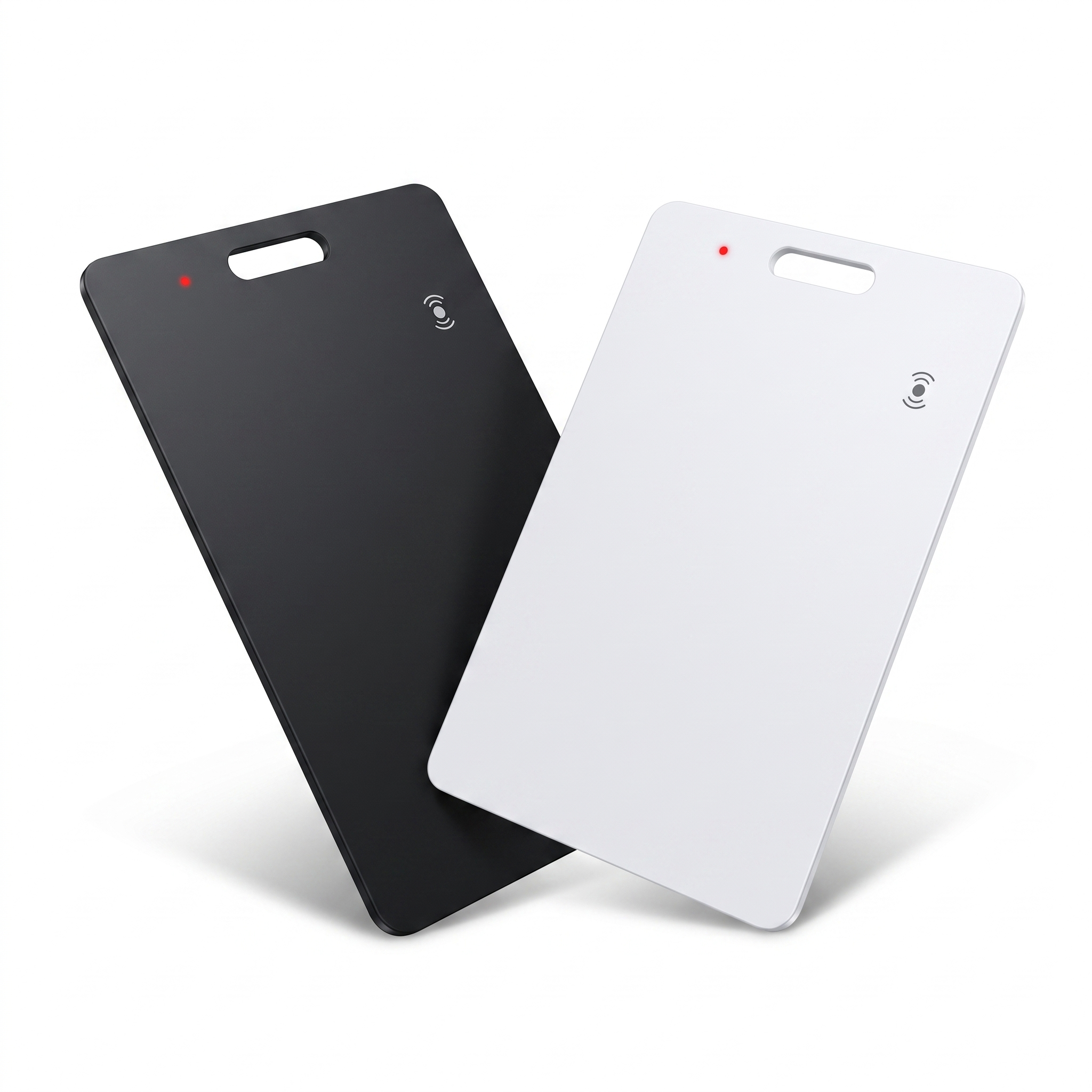 SlimTrack Android Tracker Card — black and white 2-pack